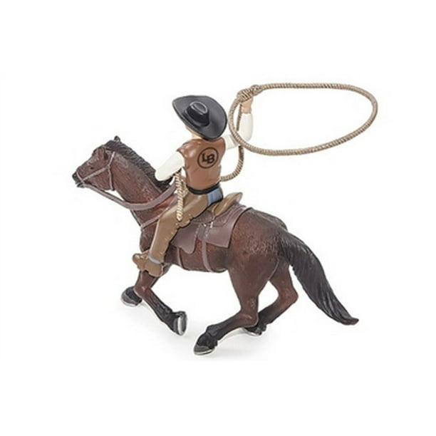 Little Buster Toys Horse Rider Roping Horse and Rider